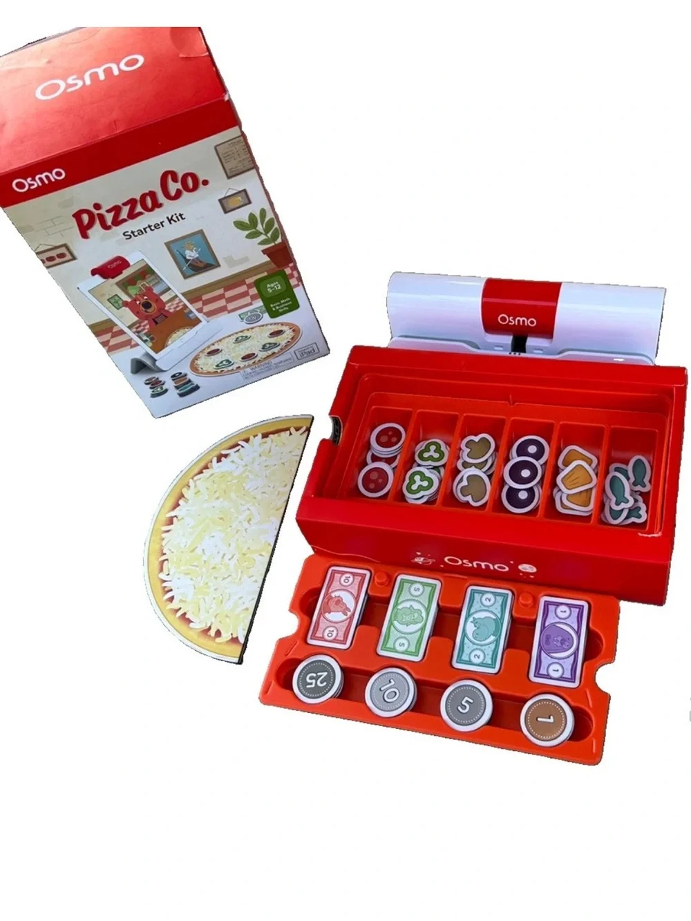 Osmo Pizza Co. Starter Kit iPad iOS STEM Math Game COMPLETE Set Ages 5-12